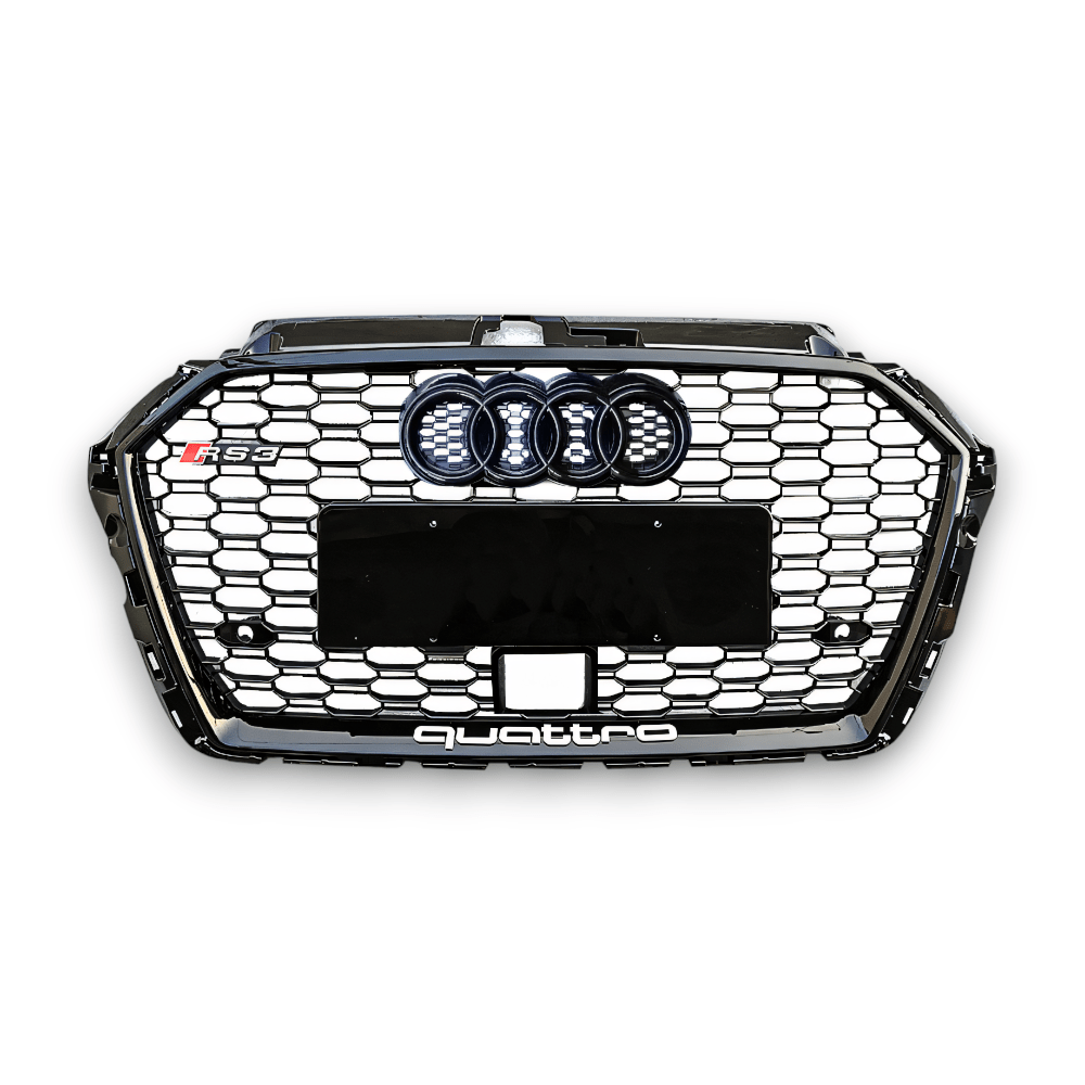 Audi A3/S3 RS Style Honeycomb Customizable Front Grille | 2017 - 2019 | 8V.5