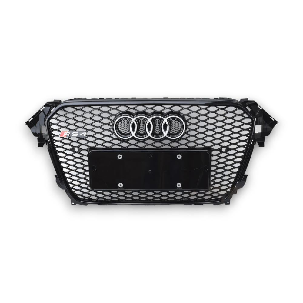 Audi A4/S4 RS Style Honeycomb Customizable Front Grille, 2013 - 2016
