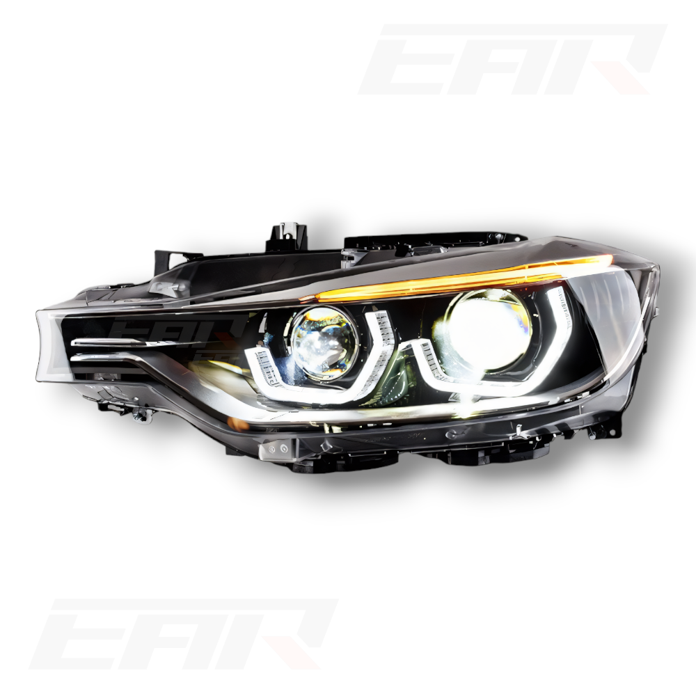EuroLuxe BMW 3 Series E90 3D LED Headlights (2005 - 2012