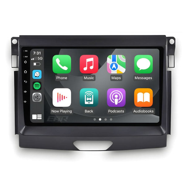 Ford Ranger (2015 - 2022) Multimedia 9" Touchscreen Display + Built-In Wireless Carplay & Android Auto