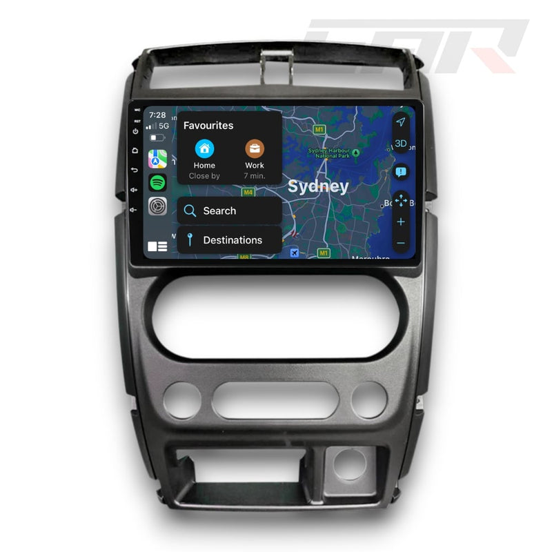 Suzuki Jimny (2005 - 2018) Multimedia 9" Touchscreen Display + Built-In Wireless Carplay & Android Auto