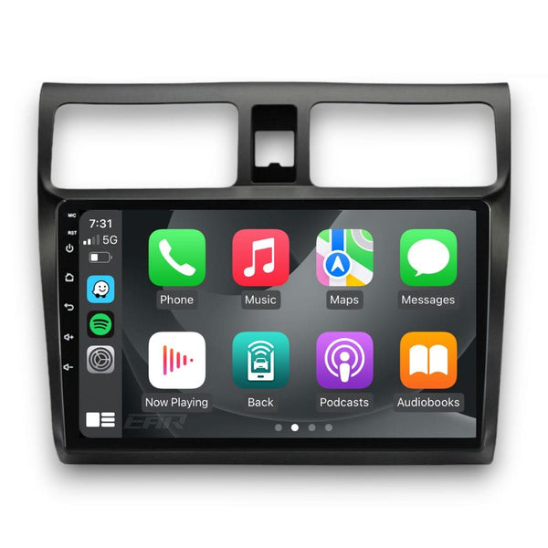 Suzuki Swift (2003 - 2010) Multimedia 10" Touchscreen Display + Built-In Wireless Carplay & Android Auto