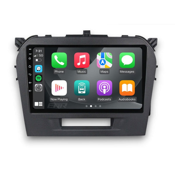 Suzuki Vitara (2015 - 2023) Multimedia 9" Touchscreen Display + Built-In Wireless Carplay & Android Auto