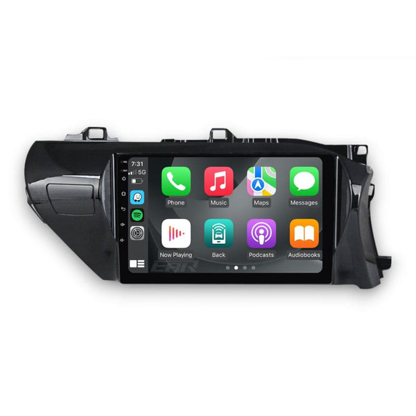 Toyota HiLux (2015 - 2023) Multimedia 10" Touchscreen Display + Built-In Wireless Carplay & Android Auto