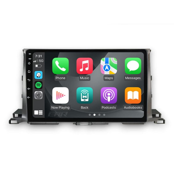 Toyota Highlander/Kluger (2014 - 2019) Multimedia 10" Touchscreen Display + Built-In Wireless Carplay & Android Auto