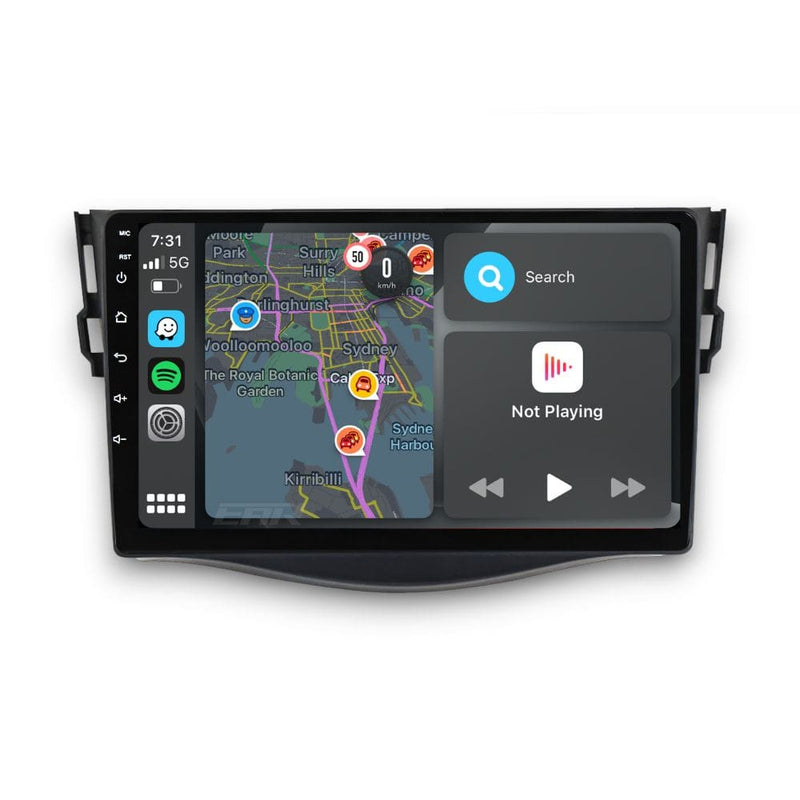 Toyota RAV4 (2006 - 2013) Multimedia 9" Touchscreen Display + Built-In Wireless Carplay & Android Auto