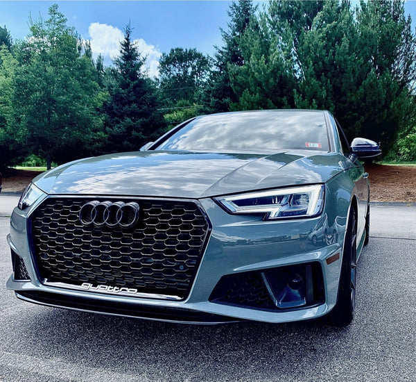 Audi A4/S4 RS Style Honeycomb Customizable Front Grille | 2017 - 2019 | B9 - Euro Active Retrofits