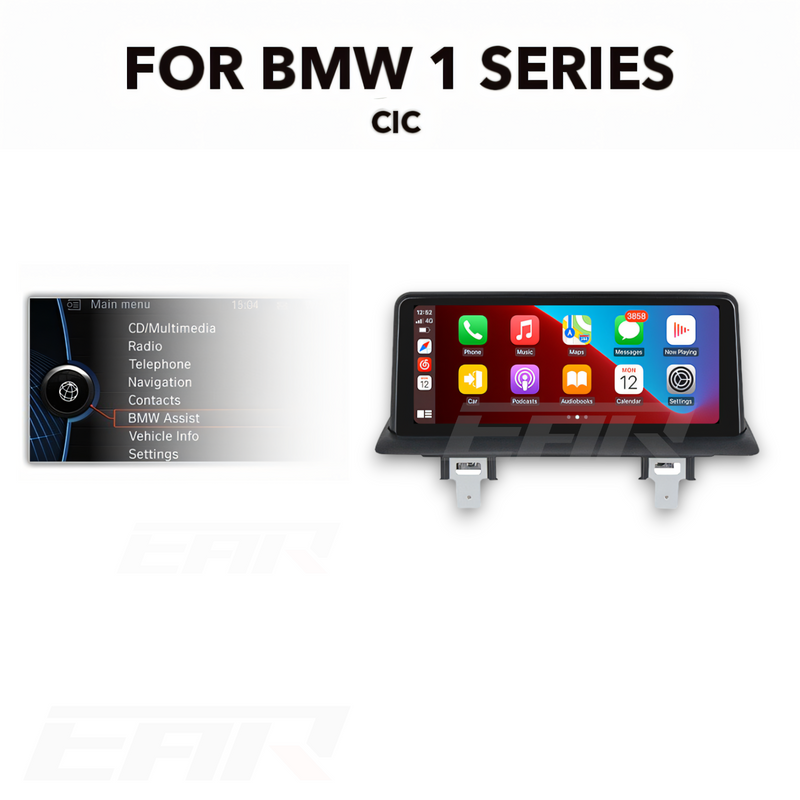 Android 10.0 HD Touchscreen 1024 * 600 2004-2012 BMW 1er E81 E82 116i 118i  120i 130i mit Bluetooth Radio DVD Navigationssystem AUX WIFI Mirror Link  OBD2