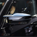 EBI BMW 2, 3, 4, 5, 7 & 8 Series G-Chassis M Style Mirror Cap Replacement | Gloss Black | 2016 - 2023 - Euro Active Retrofits