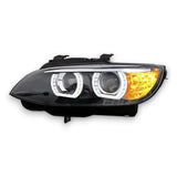 EuroLuxe BMW 3 Series E92/E93/M3 Angel LED Headlights (2006 - 2012) (Plug & Play) - Euro Active Retrofits