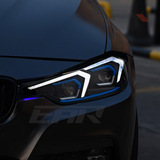 BMW 3 Series F30/F31/F35 G Style Sequential LED Headlights | 2011 - 2019 | Plug & Play - Euro Active Retrofits