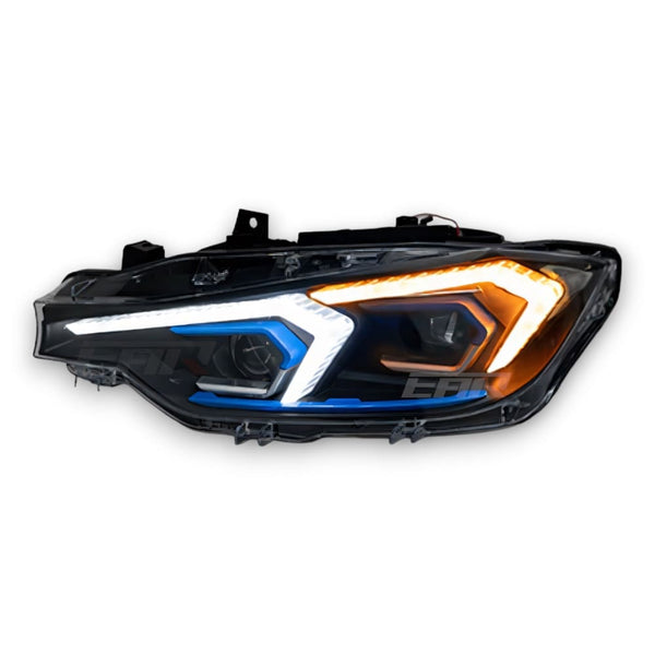 EuroLuxe BMW 3 Series F30/F31/F35 G Style Sequential LED Headlights | 2011 - 2019 | Plug & Play - Euro Active Retrofits