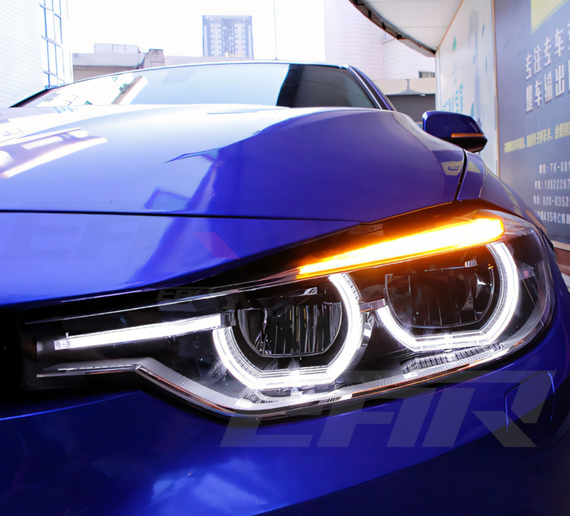 BMW 3 Series F30 LCI Style Angel LED Headlights (2011 - 2019) (Plug & Play) - Euro Active Retrofits