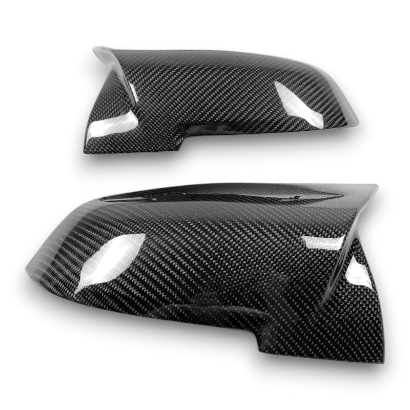 ECI+ BMW 1/2/3/4 Series (F2X/F3X) M Performance Style Mirror Cap Replacement | Carbon Fiber - Euro Active Retrofits