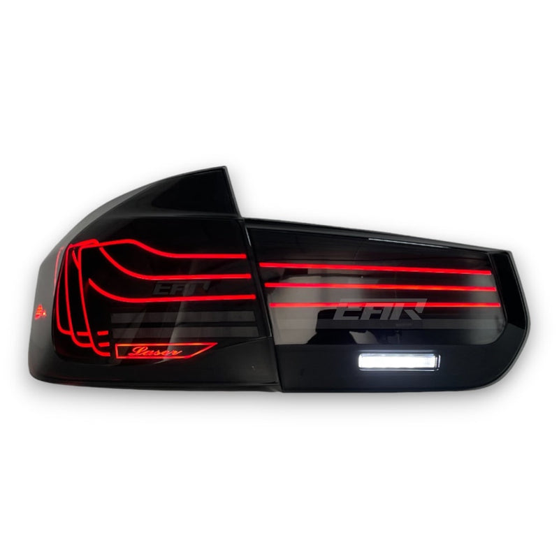 EuroLuxe BMW 3 Series/M3 F30/F35/F80 CSL Laser Sequential Tail Lights | 2012 - 2019 | Plug & Play - Euro Active Retrofits