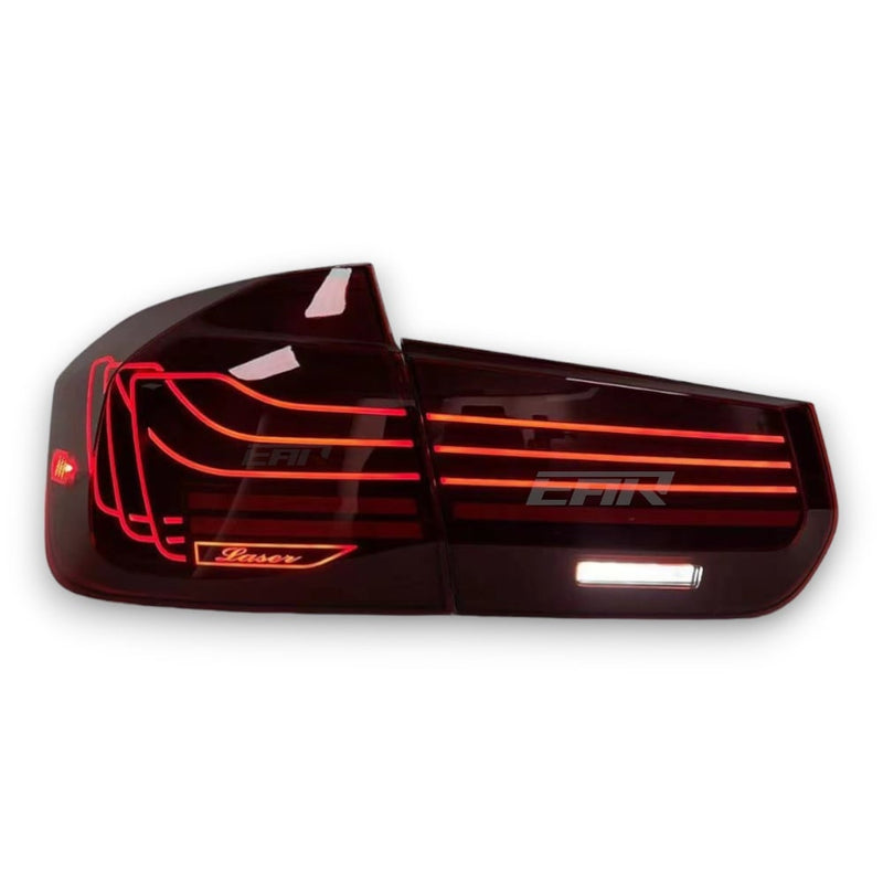 EuroLuxe BMW 3 Series/M3 F30/F35/F80 CSL Laser Sequential Tail Lights | 2012 - 2019 | Plug & Play - Euro Active Retrofits