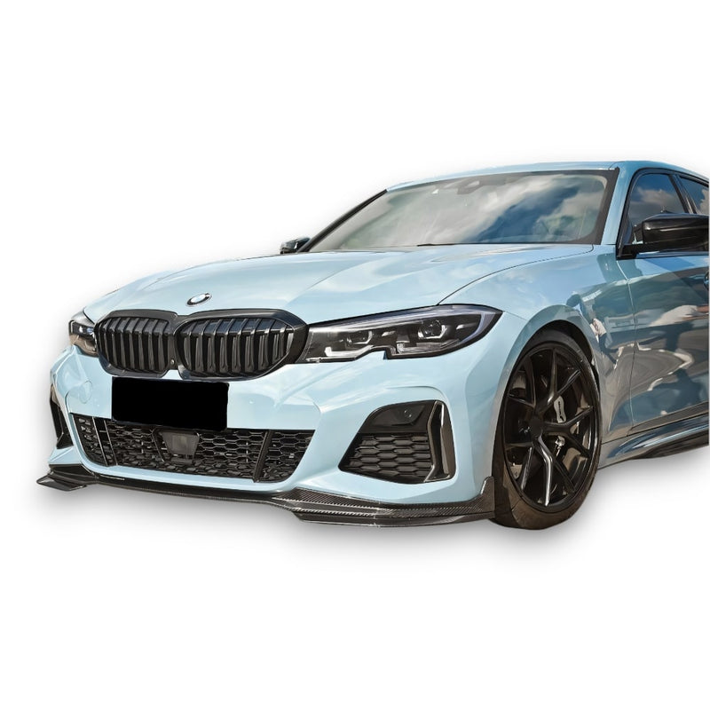 ECI+ BMW 3 Series G20 M Performance Style Front Lip | Carbon Fiber / Forged Carbon | 2019 - 2022 - Euro Active Retrofits