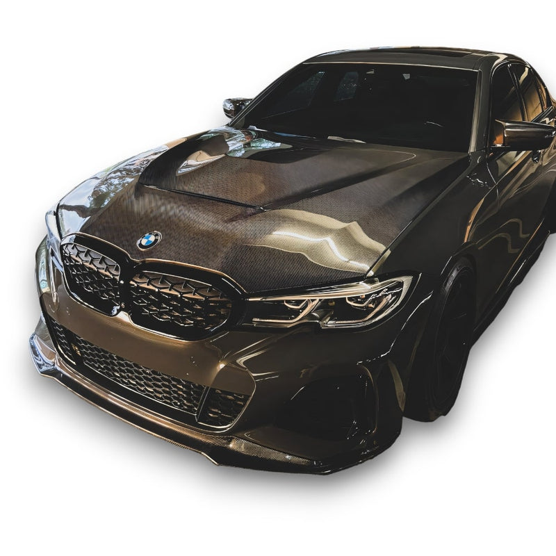 ECI+ BMW 3 Series G20 GTS Style Front Hood | Carbon Fiber / Forged Carbon | 2019+ - Euro Active Retrofits