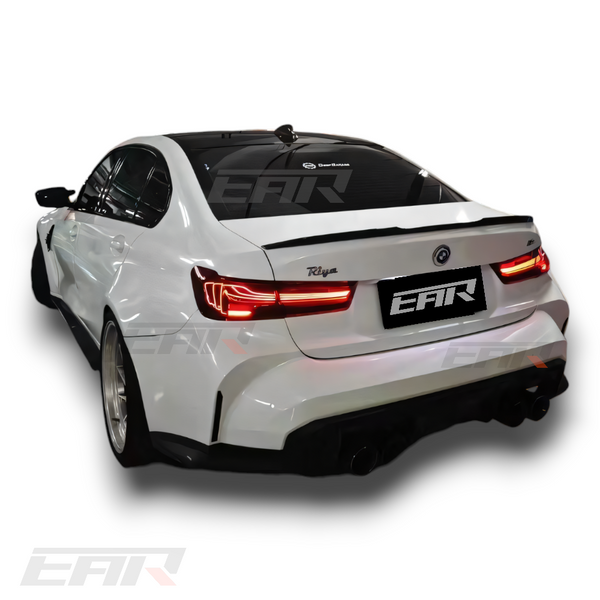 EuroLuxe BMW 3 Series/M3 G20/G80 CSL Laser Sequential Tail Lights | 2018+ | Style 1 - Euro Active Retrofits