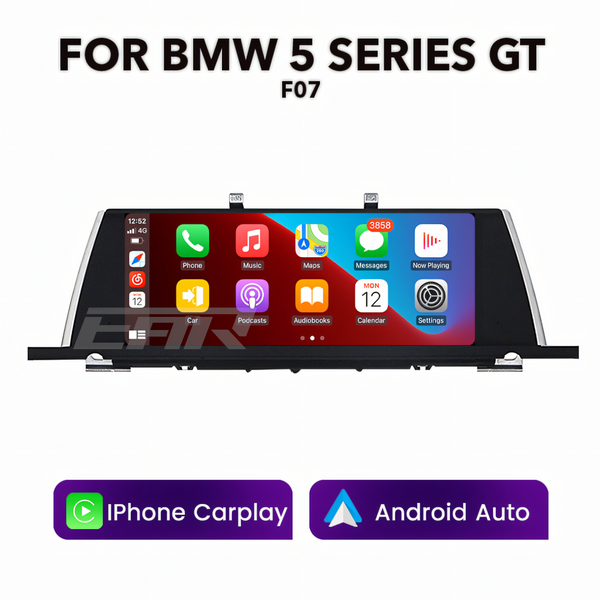 BMW F-Series 5 Series GT F07 2010 - 2017 10.25" Multimedia Touchscreen Display + Built-in Wireless Carplay & Android Auto (LHD | RHD) - Euro Active Retrofits