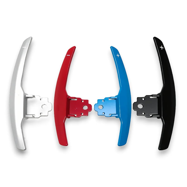 BMW F-Series Alloy Paddle Shifters | Black | Blue | Red | Silver - Euro Active Retrofits