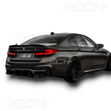 ECI+ BMW M5 F90/5 Series G30 Pro Style Rear Spoiler | Carbon Fiber / Forged Carbon | 2018 - 2023 - Euro Active Retrofits