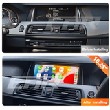 BMW iDrive 8 Android 12.0 5 Series (F10/F11/F18) Multimedia 10.25"/12.3" Touchscreen Display + Built-In Wireless Carplay & Android Auto | 2010 - 2017 | LHD/RHD - Euro Active Retrofits