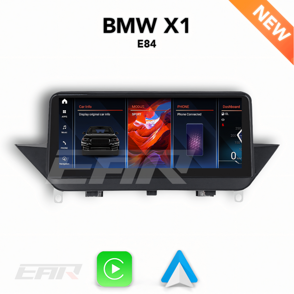 BMW iDrive 8 Android 12.0 X1 (E84) Multimedia 10.25" Touchscreen Display + Built-In Wireless Carplay & Android Auto | 2009 - 2015 | LHD/RHD - Euro Active Retrofits