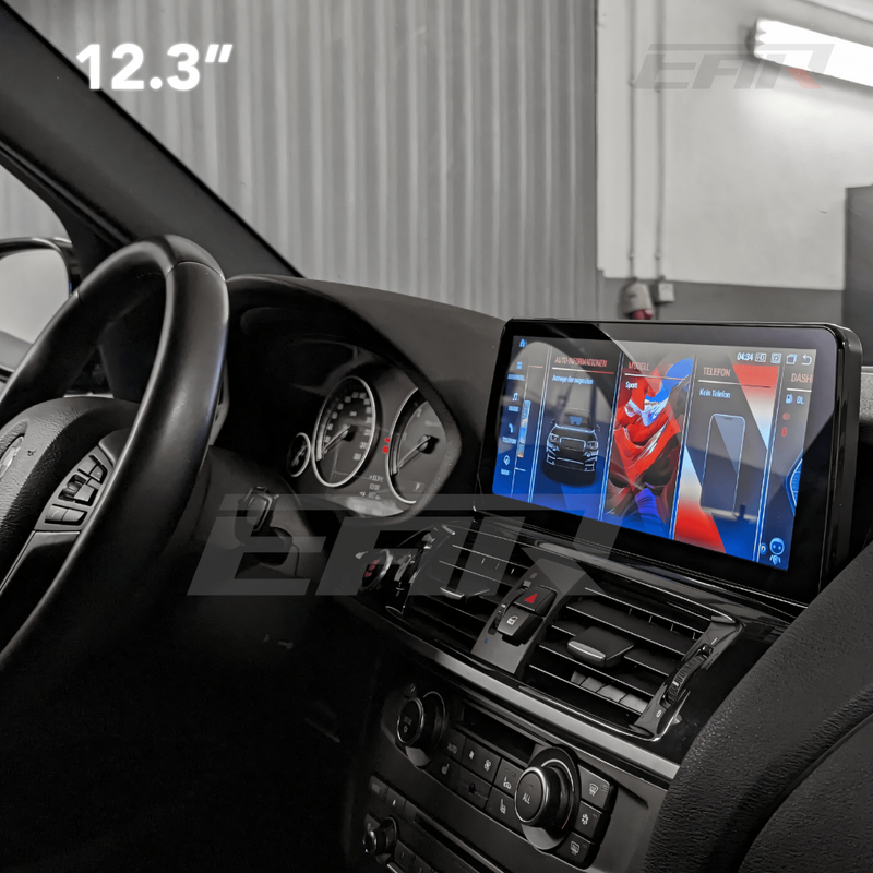 BMW iDrive 8 Android 12.0 X3 & X4 (F25/F26) Multimedia 8.8"/12.3" Touchscreen Display + Built-In Wireless Carplay & Android Auto | 2010+ | LHD/RHD - Euro Active Retrofits