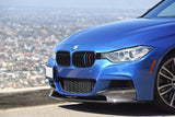 BMW 3 Series F30 M Performance Style Front Lip Carbon Fiber / Forged Carbon - Euro Active Retrofits