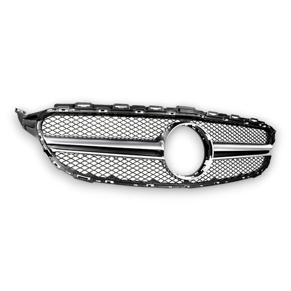 GT R Style Front Grille For Mercedes Benz W206 C Class C200 C300 2021 2022