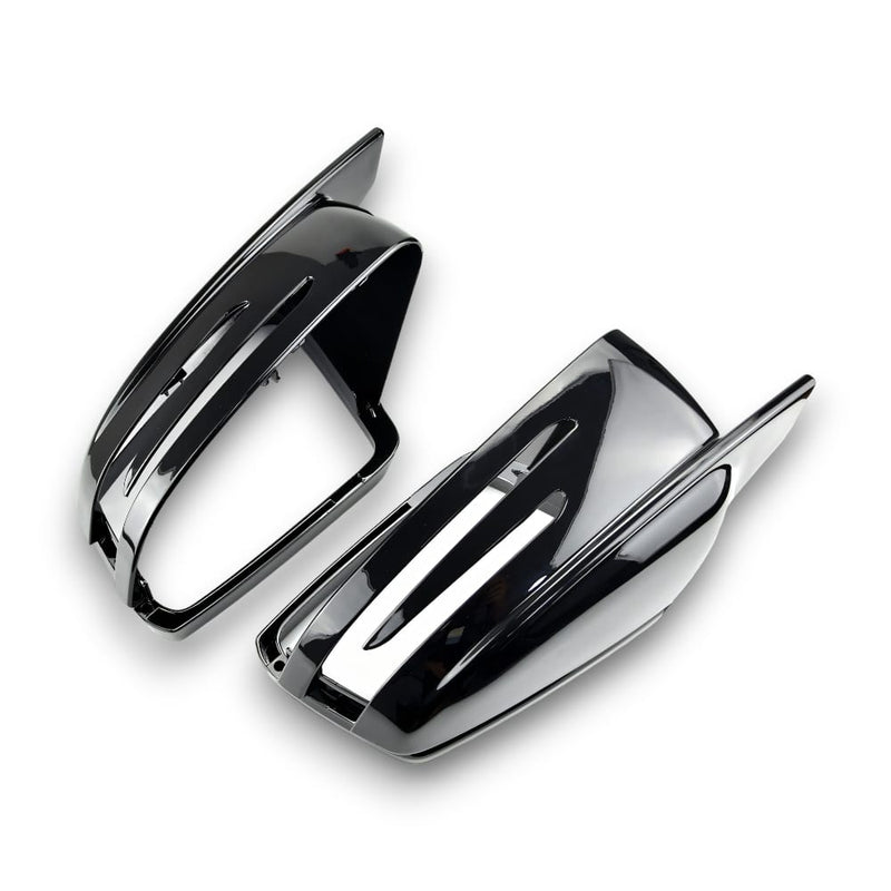 EBI Mercedes Benz Wing Style Mirror Cap Replacement | Gloss Black | Carbon Fiber | LHD & RHD | 2009 - 2018 - Euro Active Retrofits