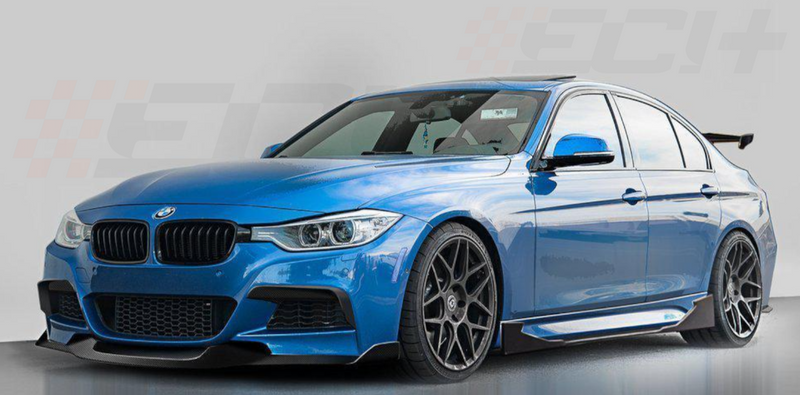 ECI+ BMW 3 Series F30 MAD Style Front Lip  Carbon Fiber / Forged Carbon -  Euro Active Retrofits