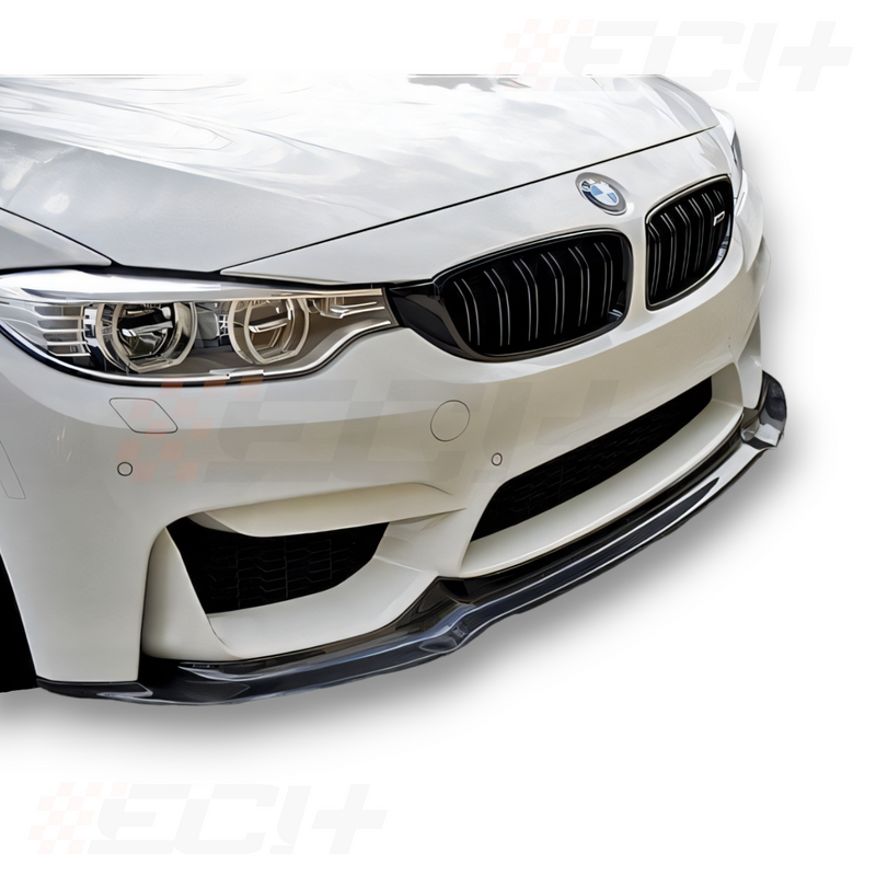 ECI+ BMW F8X M3, M4 V Style Front Lip | Carbon Fiber / Forged Carbon - Euro Active Retrofits