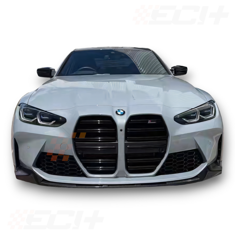ECI+ BMW M3/M4 G80/G82/G83 M Performance Style Front Lip | Carbon Fiber / Forged Carbon - Euro Active Retrofits