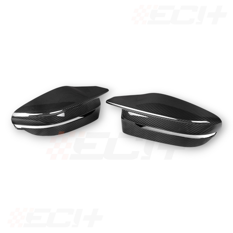 ECI+ BMW M3/M4 G80/G82/G83 Mirror Replacement Covers | Carbon Fiber / Forged Carbon | LHD & RHD - Euro Active Retrofits