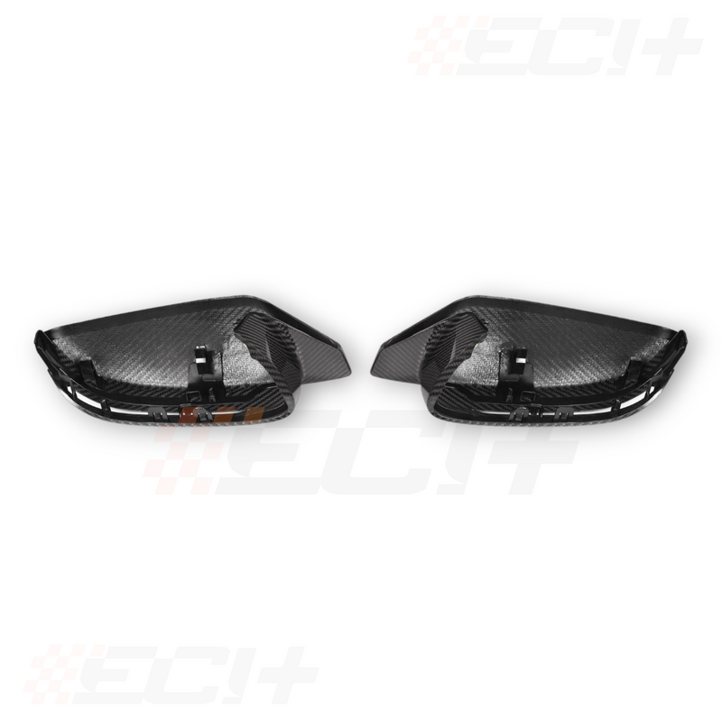 ECI+ BMW M3/M4 G80/G82/G83 Mirror Replacement Covers | Carbon Fiber / Forged Carbon | LHD & RHD - Euro Active Retrofits
