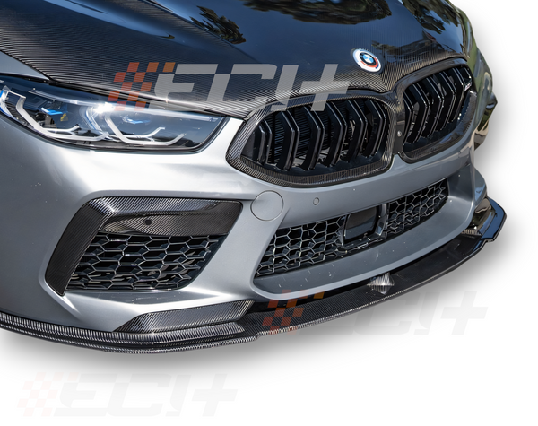 ECI+ BMW M8 AC Style Front Lip | Carbon Fiber / Forged Carbon | 2019+ - Euro Active Retrofits
