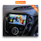 Ford Focus (2012 - 2018) Multimedia 9" Touchscreen Display + Built-In Wireless Carplay & Android Auto - Euro Active Retrofits