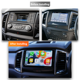 Ford Ranger (2015 - 2022) Multimedia 9" Touchscreen Display + Built-In Wireless Carplay & Android Auto - Euro Active Retrofits