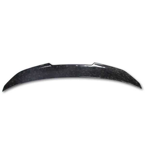 BMW 2 Series F22/F87 PSM High Kick Style Carbon Fiber / Forged Carbon Rear Trunk Boot Lip Spoiler - Euro Active Retrofits