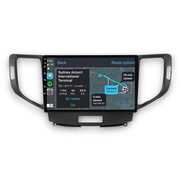 Honda Accord Euro (2008 - 2015) Multimedia 9" Touchscreen Display + Built-In Wireless Carplay & Android Auto - Euro Active Retrofits AU