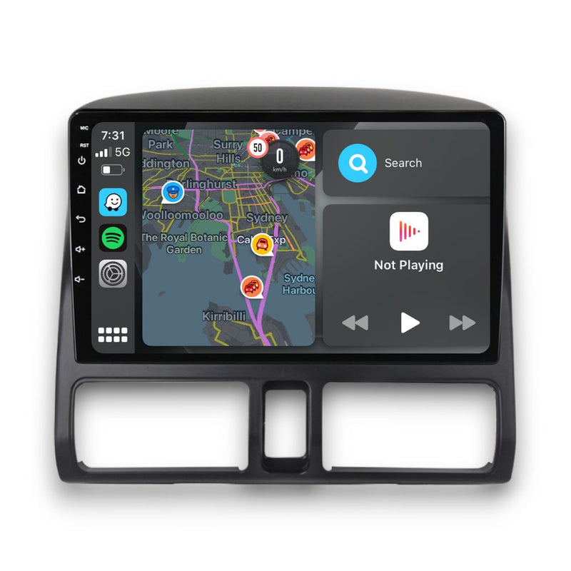 Honda CR-V (2000 - 2006) Multimedia 9" Touchscreen Display + Built-In Wireless Carplay & Android Auto