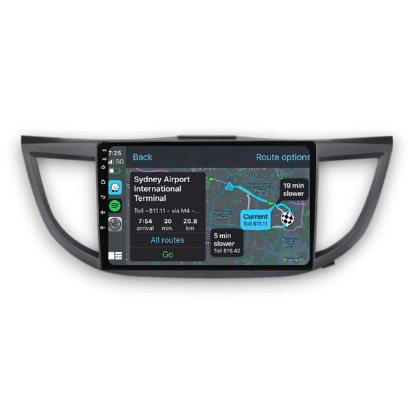 Honda CR-V (2012 - 2017) Multimedia 10" Touchscreen Display + Built-In Wireless Carplay & Android Auto - Euro Active Retrofits AU