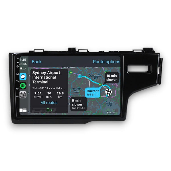 Honda Jazz (2014 - 2018) Multimedia 9" Touchscreen Display + Built-In Wireless Carplay & Android Auto