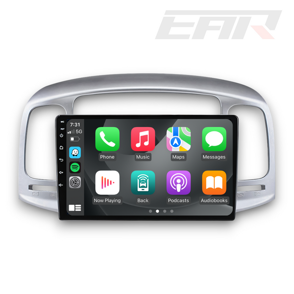 Hyundai Accent (2006 - 2011) Multimedia 9" Touchscreen Display + Built-In Wireless Carplay & Android Auto - Euro Active Retrofits