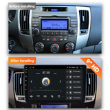 Hyundai Sonota (2008 - 2010) Multimedia 9" Touchscreen Display + Built-In Wireless Carplay & Android Auto - Euro Active Retrofits
