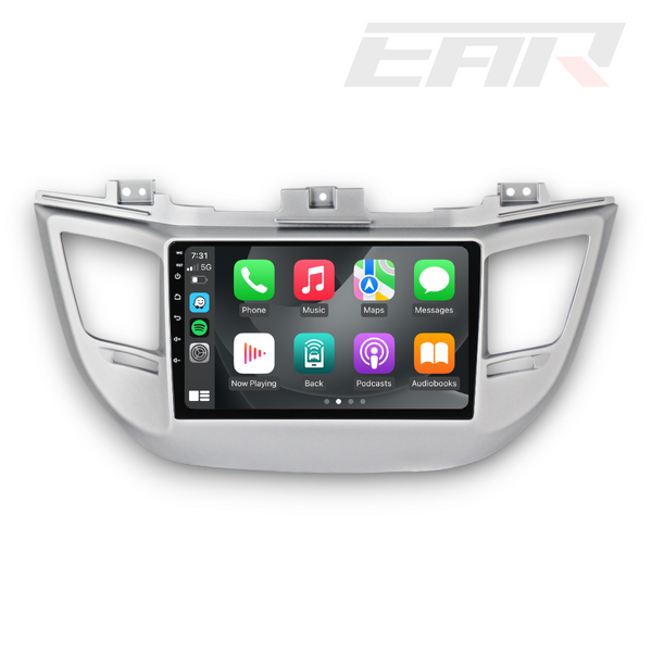 Hyundai Tucson (2014 - 2018) Multimedia 9" Touchscreen Display + Built-In Wireless Carplay & Android Auto - Euro Active Retrofits
