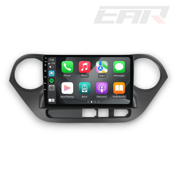 Hyundai i10 (2014 - 2017) Multimedia 10" Touchscreen Display + Built-In Wireless Carplay & Android Auto - Euro Active Retrofits