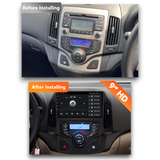 Hyundai i30 (2007 - 2012) Automatic A/C Multimedia 9" Touchscreen Display + Built-In Wireless Carplay & Android Auto - Euro Active Retrofits